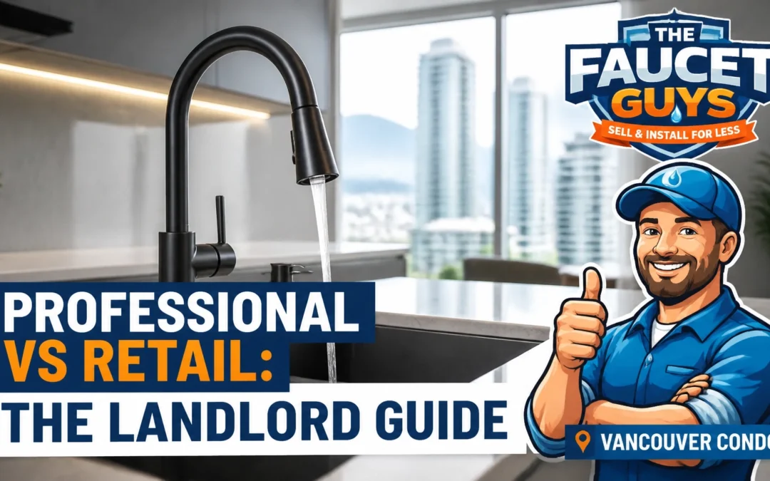Professional-Grade vs. Retail Store Faucets: Which Is Better For Your Vancouver Rental?