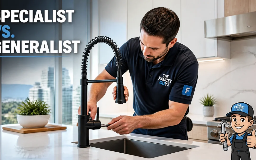 Specialist Vs. General Plumber: Which Is Better For Your Vancouver Faucet Replacement?